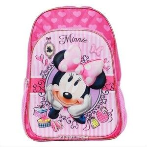 Disney Minnie Mouse Pink New Pop Out 3D Backpack